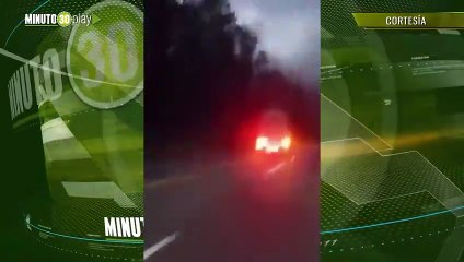 "Perro, la logré": angustiante momento vivió un camionero que se quedó sin frenos; logró detenerse