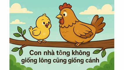 "Con nhà tông không giống lông cũng giống cánh" – Dòng máu truyền đời và dấu ấn huyết thống trong từng dáng vẻ, tâm hồn