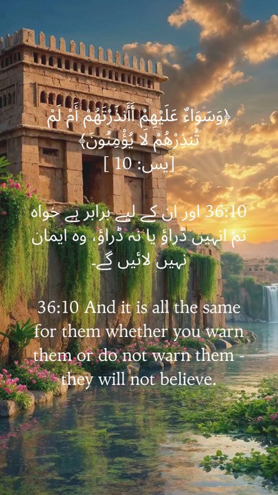 🌑 When hearts are sealed, even warnings fall silent..."Whether you warn them or not—they still won’t believe."#SurahYaseen #HeartAwakening #DivineTruth #QuranReflection #FaithReminder #IslamicQuotes