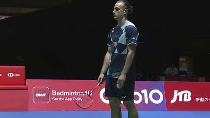 Le replay du quart de Alex Lanier - Badminton - Open du Japon