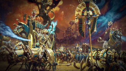 Der Trailer zur Armee der Gruftkönige aus dem Tabletop von Warhammer: The Old World