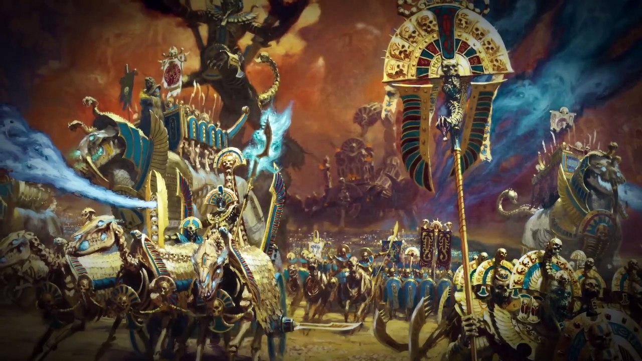Der Trailer zur Armee der Gruftkönige aus dem Tabletop von Warhammer: The Old World