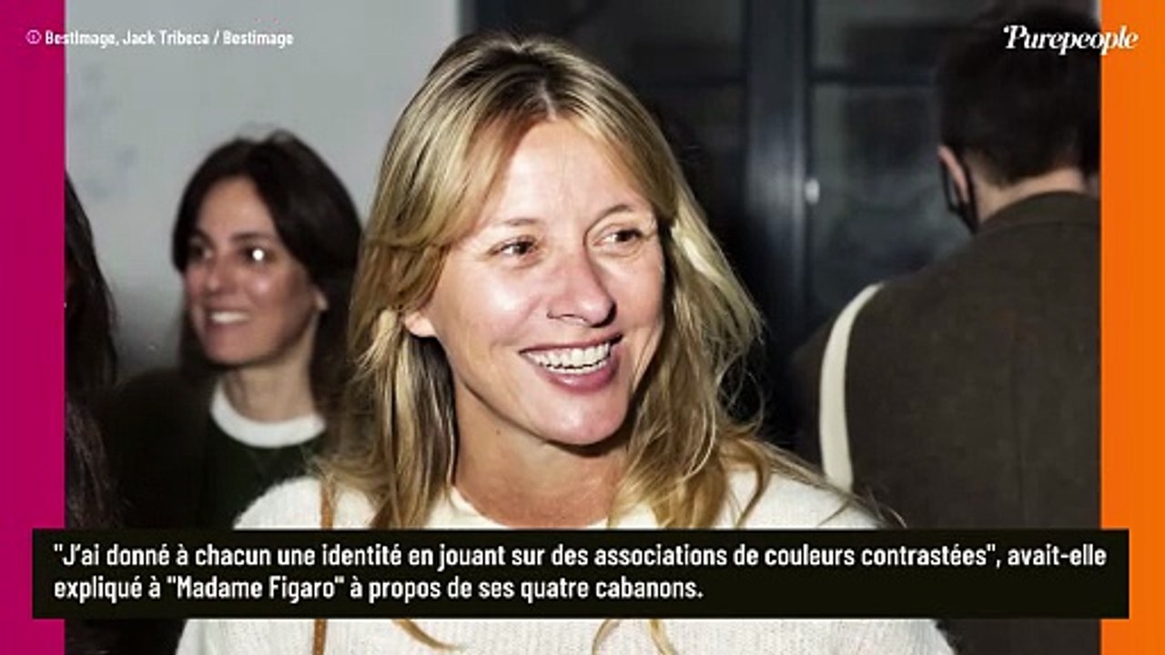 Sarah Poniatowski : Cabanes colorées et esprit bohème… visite du refuge de l'ex-femme de Marc Lavoine au Cap-Ferret !