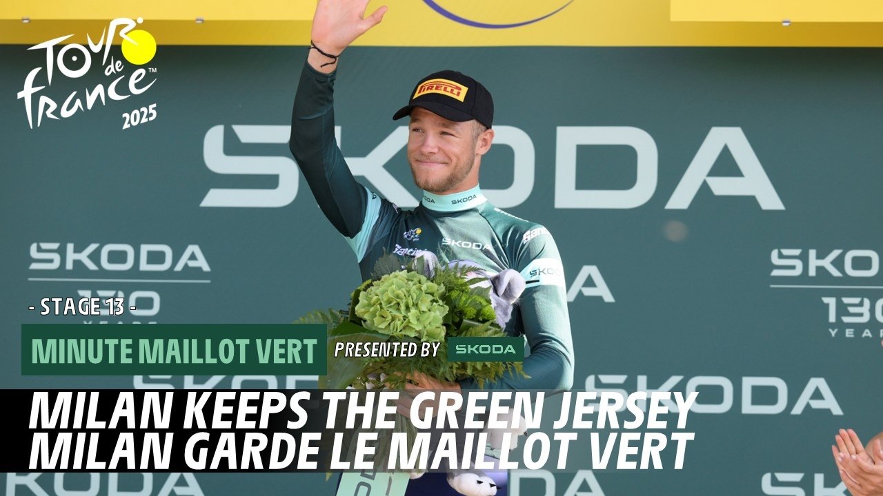 Škoda Green Jersey Minute - Stage 13 - Tour de France 2025