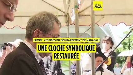 Japon : la cloche de Nagasaki restaurée 80 ans après la bombe atomique