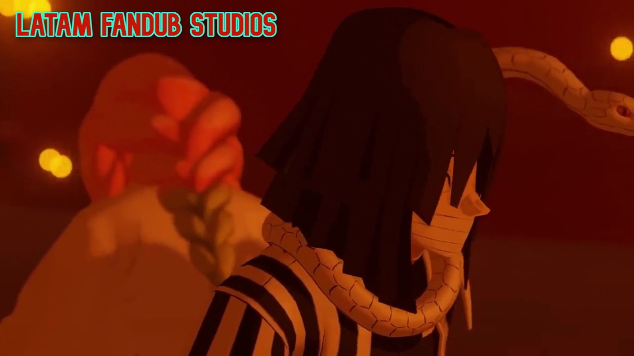 IGURO, MITSURI y YUSHIRO VS NAKIME (Demon Slayer) // Fandub Español Latino