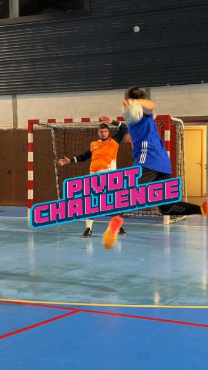Pivot challenge sur 3 ! Vs @lucasjfx @cvrtisdjango 🤾🏻‍♂️✨ #Handball #Hand #HandballPlayer #Pivot #Challenge
