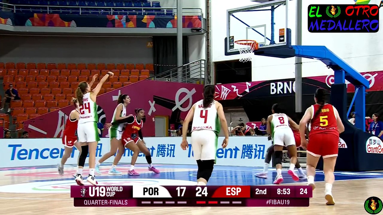 04 España -Portugal Cuartos Mundial sub 19 femenino Rep Checa 2025