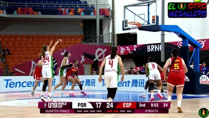 04 España -Portugal Cuartos Mundial sub 19 femenino Rep Checa 2025