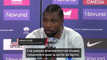Londres - Lyles : "J’ai accompli mon rêve malgré tout"