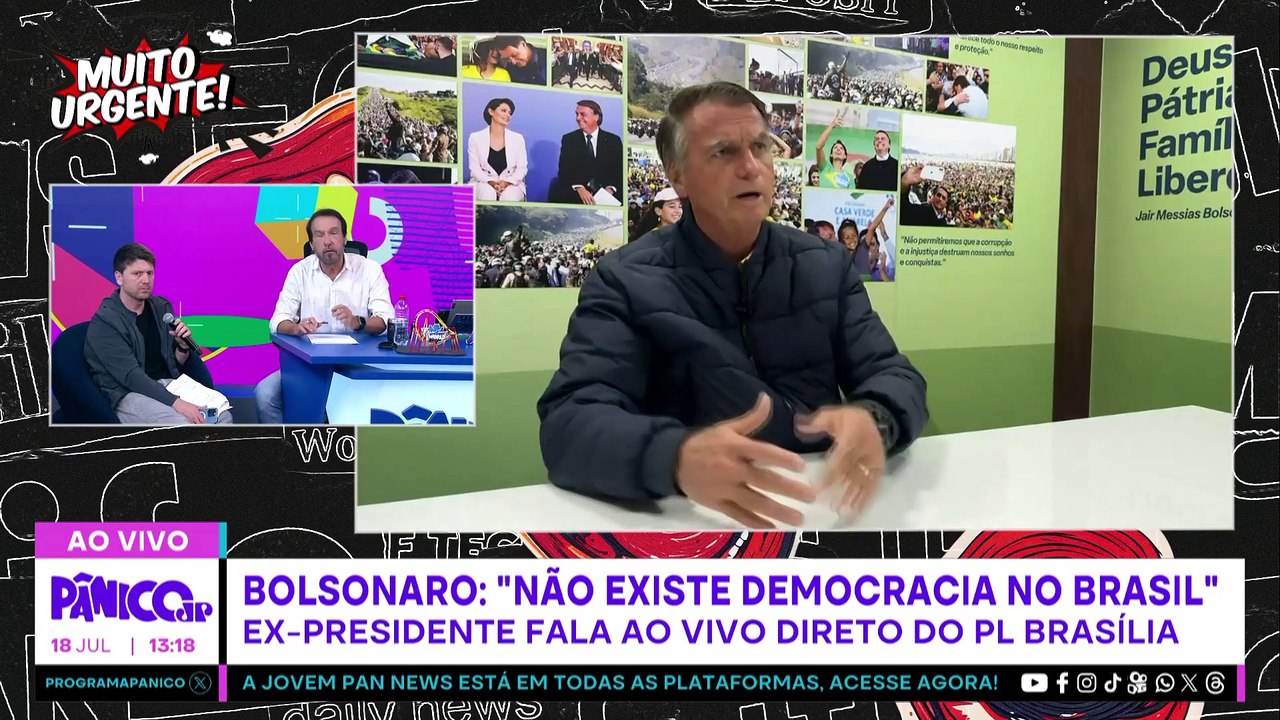 BOLSONARO REVELA QUEM GANHARIA DE LULA NAS ELEIÇÕES: “NÃO SOU GOLPISTA”