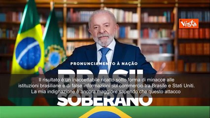Dazi Usa a Brasile al 50%, Lula: Da Trump un ricatto inaccettabile