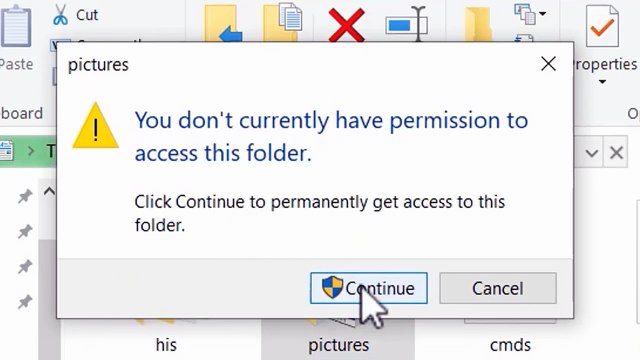 Fix “You Don’t Currently Have Permission to Access This Folder” Error – Windows 10 / 11 / 8 / 7 ✅