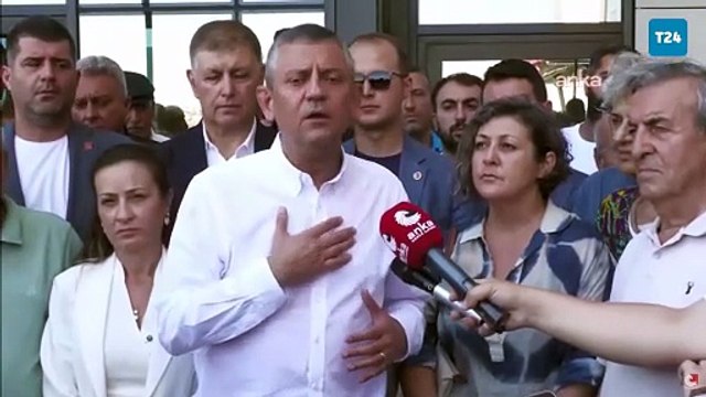 CHP Genel Başkanı Özgür Özel, tutuklu Beylikdüzü Belediye Başkanı Mehmet Murat Çalık'ın tedavi gördüğü hastanede