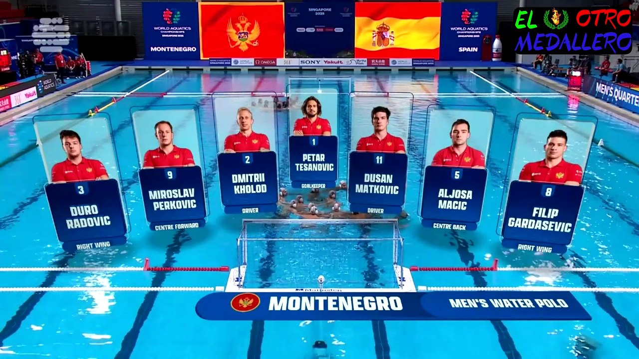 04 España - Montenegro Cuartos Mundial masculino absoluto Singapur 2025