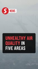 Haze: Unhealthy air quality detected in five areas nationwide