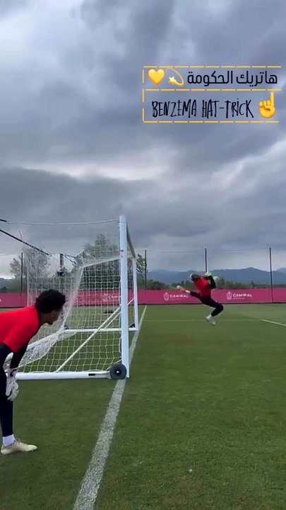 Los golazos de Benzema en el entrenamiento