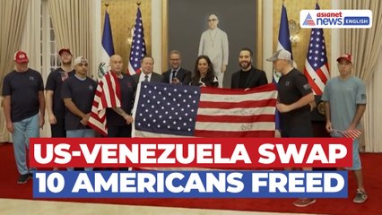 US-Venezuela Swap: 10 Americans Freed, Land in El Salvador