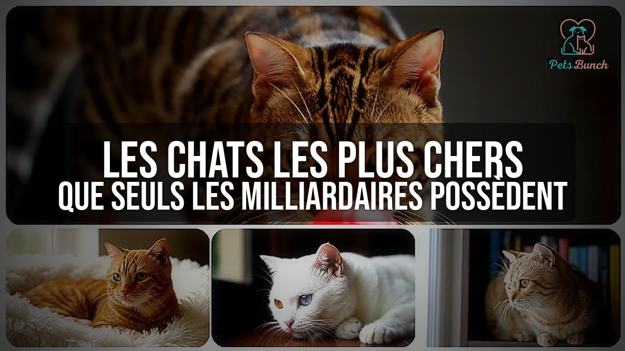Les chats les plus chers du monde ! (Seuls les milliardaires peuvent les posséder)