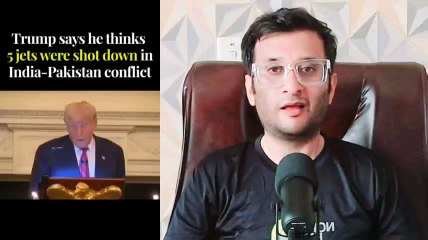 Five jets were shot down’ 🇺🇸 Trump says he stopped India‑Pakistan war!