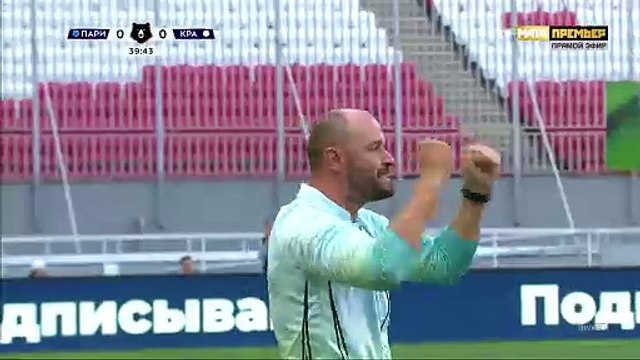 Пари НН - Краснодар. 0 1. Гол Диего Косты видео . МИР Российская Премьер-Лига. Футбол