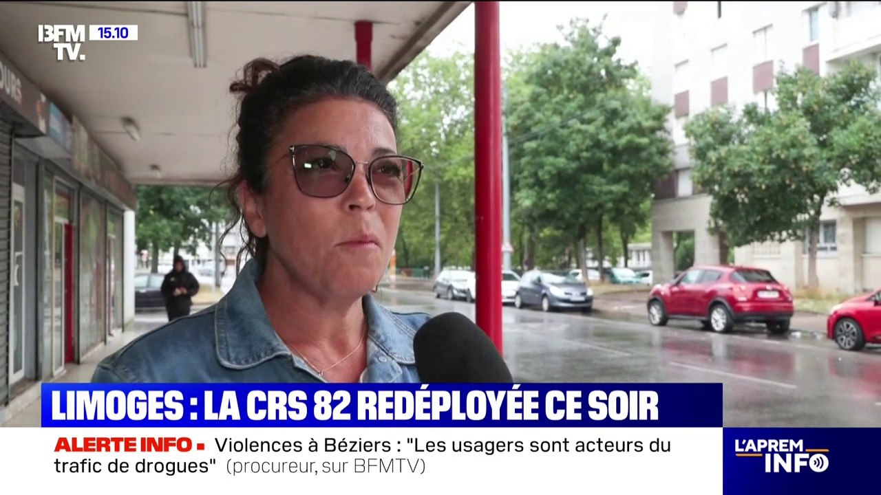 "Je sais que ça va recommencer quand les CRS seront partis": à Limoges, la CRS 82 déployée à nouveau ce dimanche soir