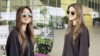 Sreeleela Garu: Kissik Kissik Girl Gets Snapped At The Mumbai Airport Like A Cutie!