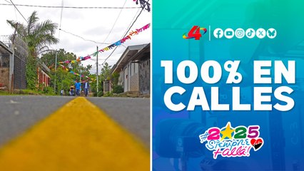🚧 Julio Victorioso: Barrio Villa Argentina estrena calles pavimentadas en Managua 🏅