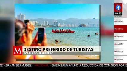 Acapulco sigue liderando como destino turístico preferido