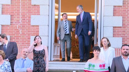 El Rey Felipe, cómplice y pendiente de la Reina Sofía en su reaparición pública juntos