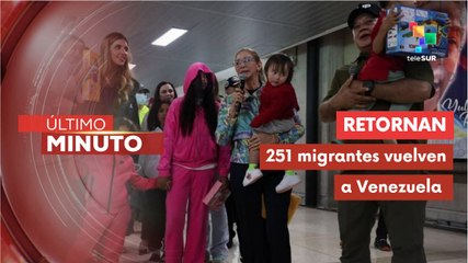 Venezuela logra el rescate de 251 migrantes secuestrados por EE.UU.