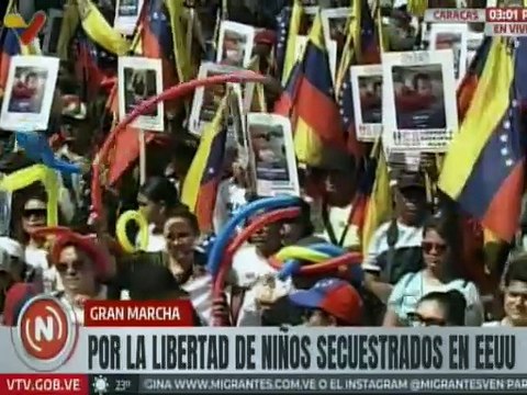 Familiares de niños secuestrados en EE. UU. agradecen la lucha del Pdte. Maduro por traerlos sanos
