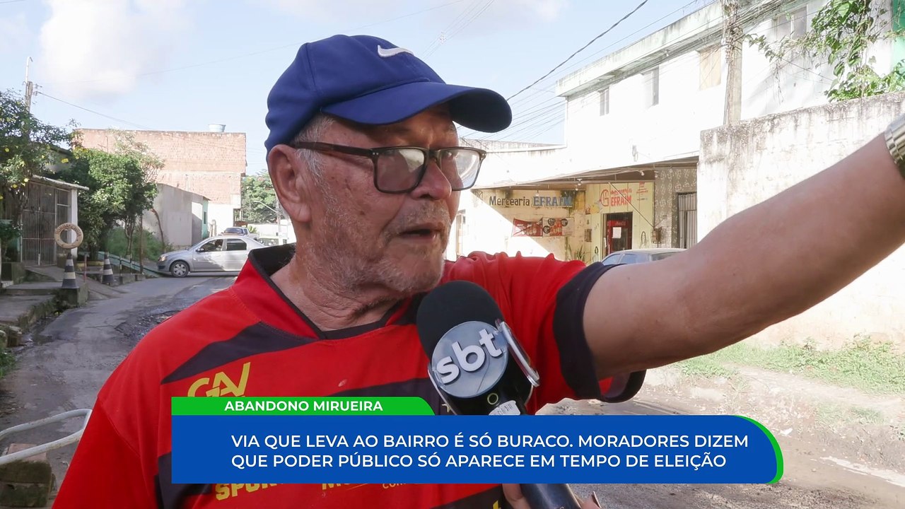 Cratera cresce e compromete trânsito na Estrada da Mirueira em Paulista: moradores denunciam insegurança e negligência do poder público