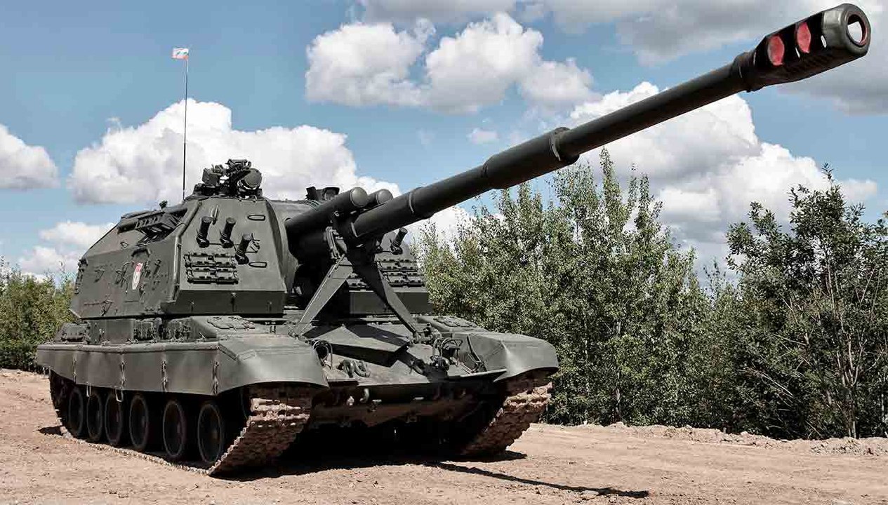 Ukrainische Drohne zerstört russische Msta-S-Haubitze in präzisem Angriff – Video veröffentlicht