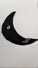 Luna nera disegno