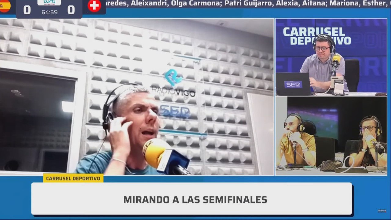 La locura con el taconazo de Aitana y el gol de Athenea en el España - Suiza de cuartos de final de la Eurocopa