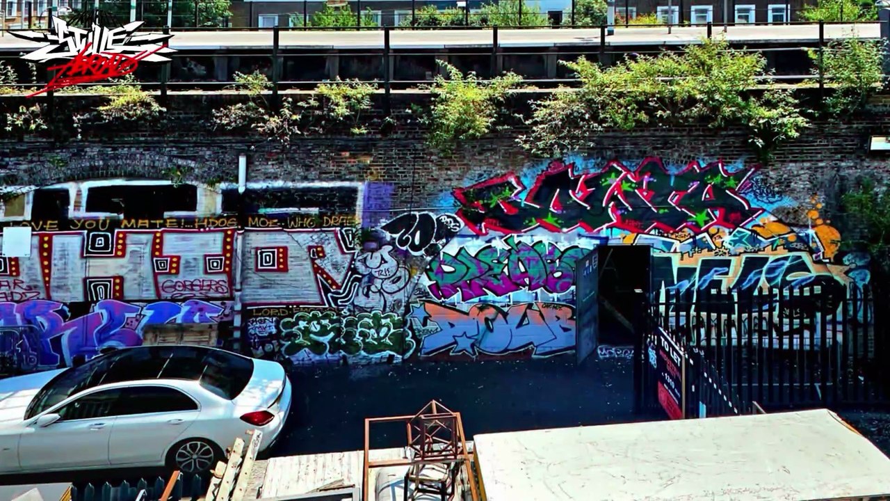Graffiti Line & Street // LONDON Peckham ((Legendär Graffiti 2025 Video )