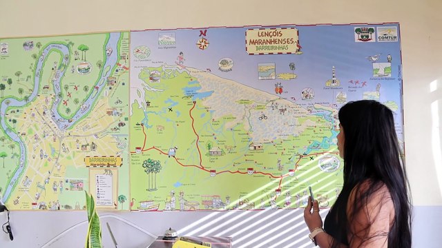 O roteiro para as lagoas dos Lençóis Maranhenses