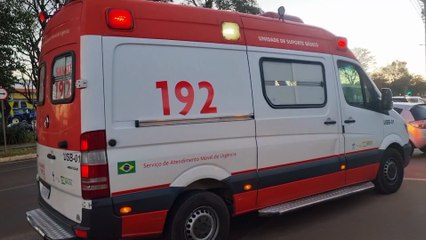 BMW se envolve em acidente com vítima na Avenida Brasil