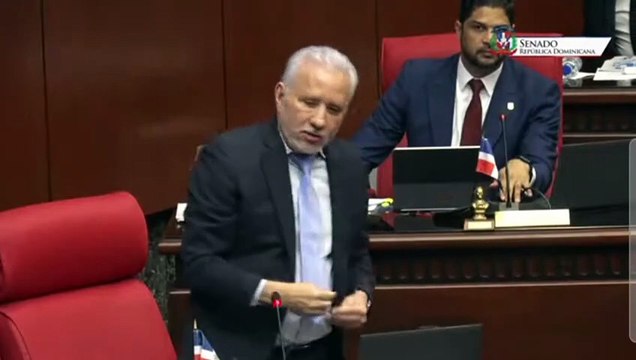 Debate intenso en el Senado por reforma al Código Penal; senador Antonio Taveras cuestiona artículo clave