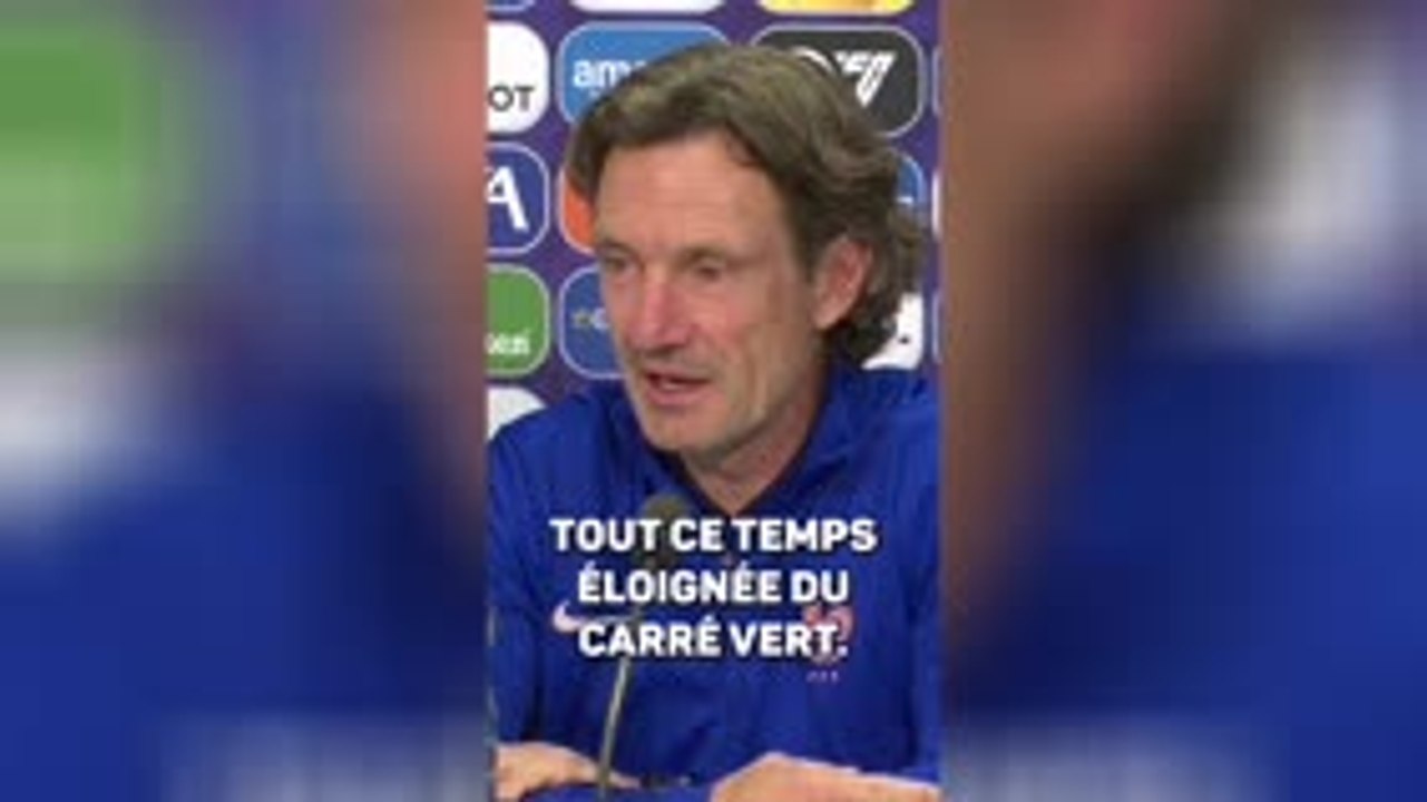 Bleues - Bonadei : "Griedge est précieuse dans le vestiaire et aussi en dehors"