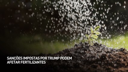 Sanções impostas por Trump podem afetar fertilizantes