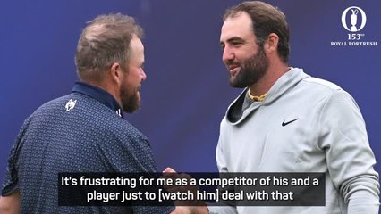 Lowry handled two-shot penalty well - Scheffler