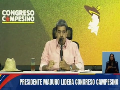 Pdte. Nicolás Maduro: Hay que poner a producir las 14 millones de hectáreas campesinas entregadas