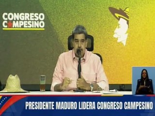 Pdte. Nicolás Maduro: Hay que poner a producir las 14 millones de hectáreas campesinas entregadas
