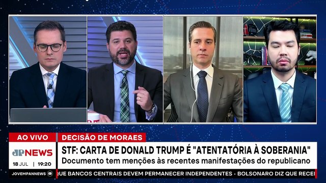 Decisão de Alexandre de Moraes contra Jair Bolsonaro cita carta de Trump ao ex-presidente