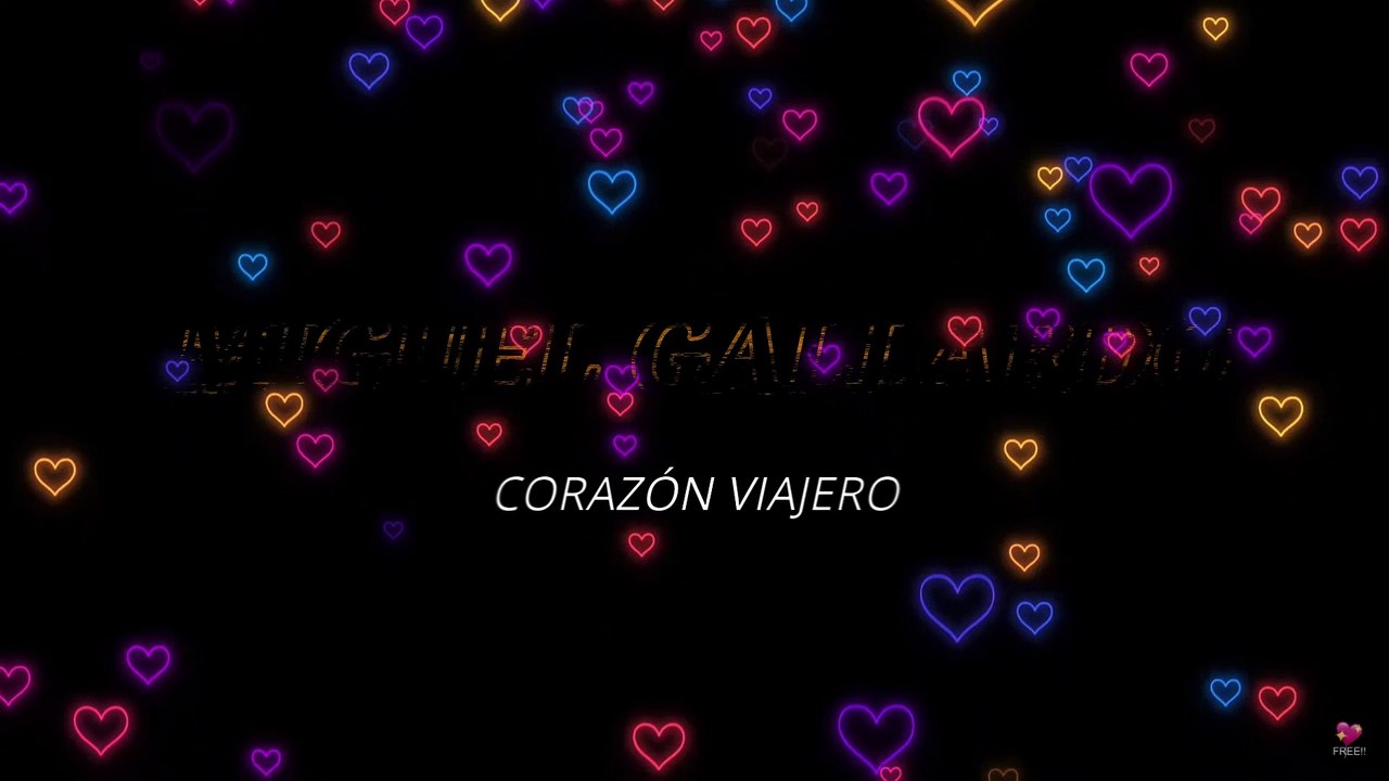 Miguel Gallardo - Corazón viajero (KARAOKE)