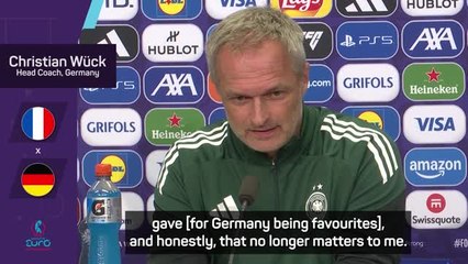 Wuck reiterates France are favourites despite Bonadei backlash