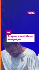 Amir : Il craque sur la scène des Francofolies et délivre un message de paix