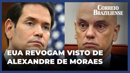 EUA revogam vistos de Moraes, familiares e aliados, diz Marco Rubio